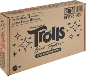 Mattel Trolls Mr. Dinkles mini-figure for tiny-scale scenes.