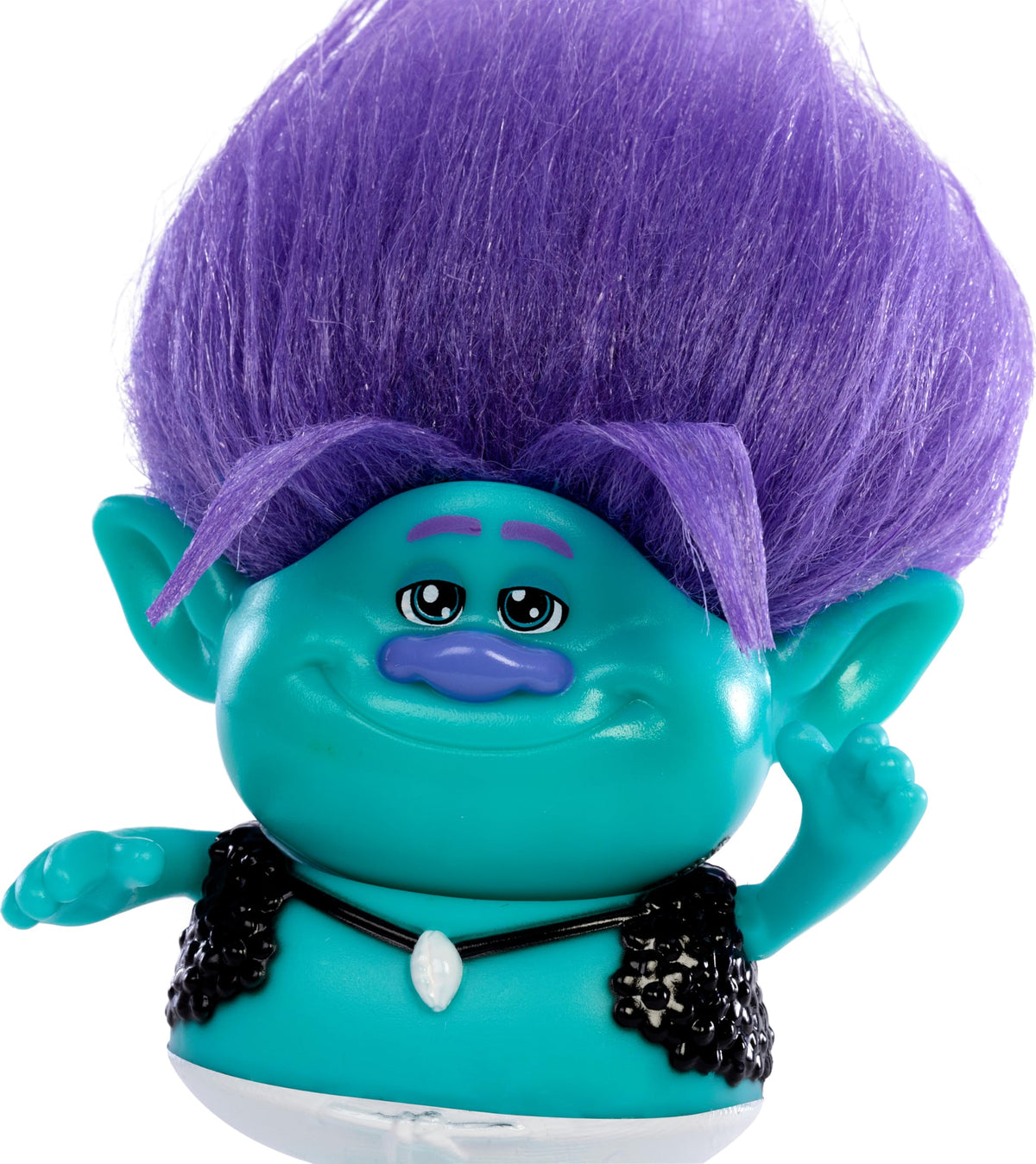 Mattel Trolls Spruce Bruce doll with bright hair for imaginative scenes.