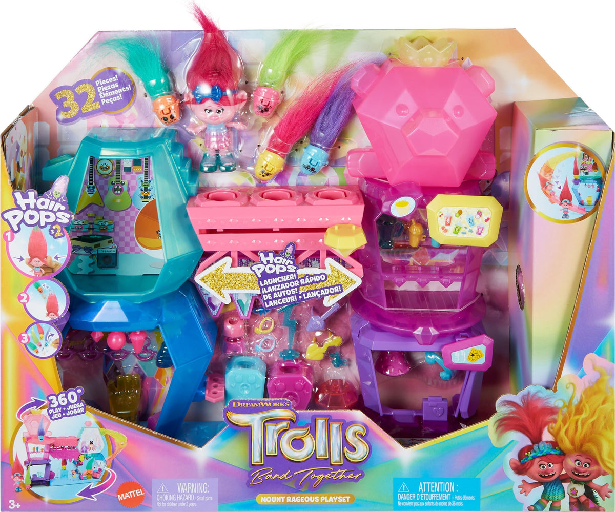 Mattel DreamWorks Trolls Queen Poppy adds collaborative storytelling scenes for friends