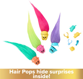 Mattel DreamWorks Trolls Queen Poppy doll with plush hair stores Hair Pops for easy pretend play