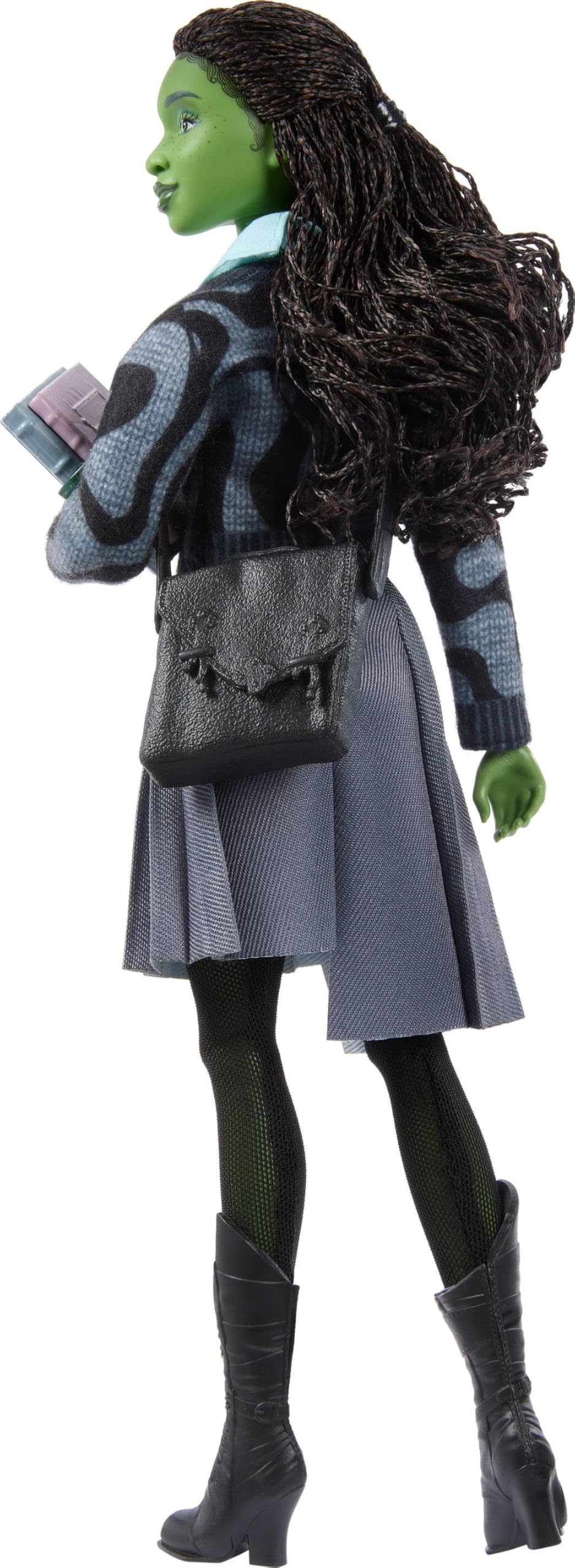 Mattel Elphaba articulated joints allow expressive poses for every scene.