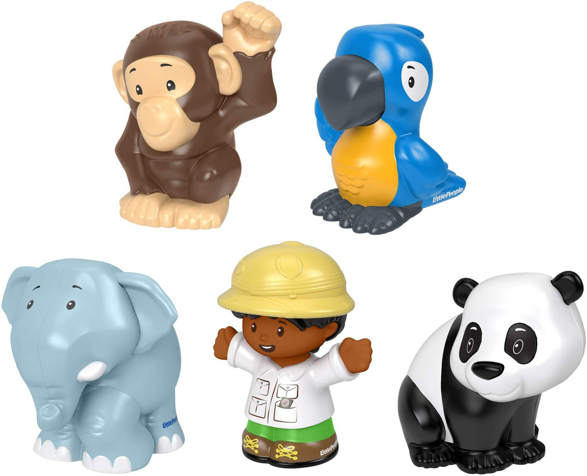 Mattel Fisher-Price Go Wild elephant figure for engaging wildlife stories