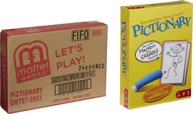 Mattel Games Pictionary all-play rounds encourage teamwork and shared excitement.