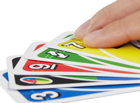 Mattel Games UNO Braille instructions with audible and printable guidance.