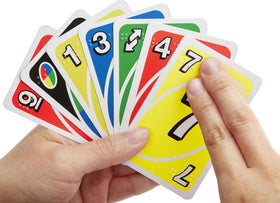 Mattel Games UNO Braille tabletop play for inclusive sessions.