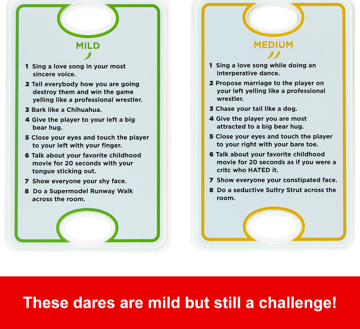 Mattel UNO Dare die used to pick dare level on the table.
