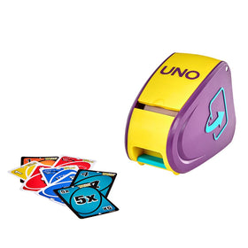 Group enjoying a family game night with UNO Flip Attack