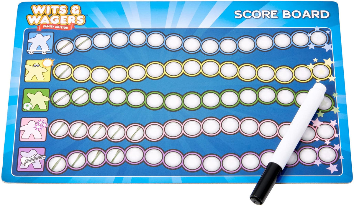 A cozy family night with Mattel Games Wits & Wagers Family Edition