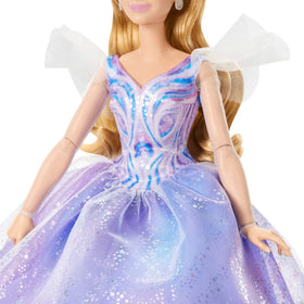 Mattel Glinda signature heels finish the character iconic fashion moment.