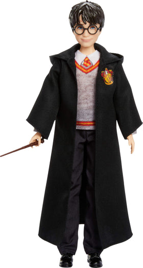 Mattel Harry Potter fashion doll in Hogwarts uniform with removable robe for imaginative play