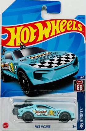 Hot Wheels die-cast metal vehicles showcase premium detailing.