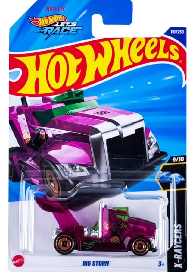 Close-up of rolling wheels highlights authentic play features.