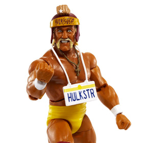 Interchangeable hands on the Hulk Hogan figure expand posing and display options.