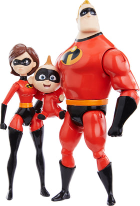 Mattel Incredibles storyteller set poseable figures for storytelling play
