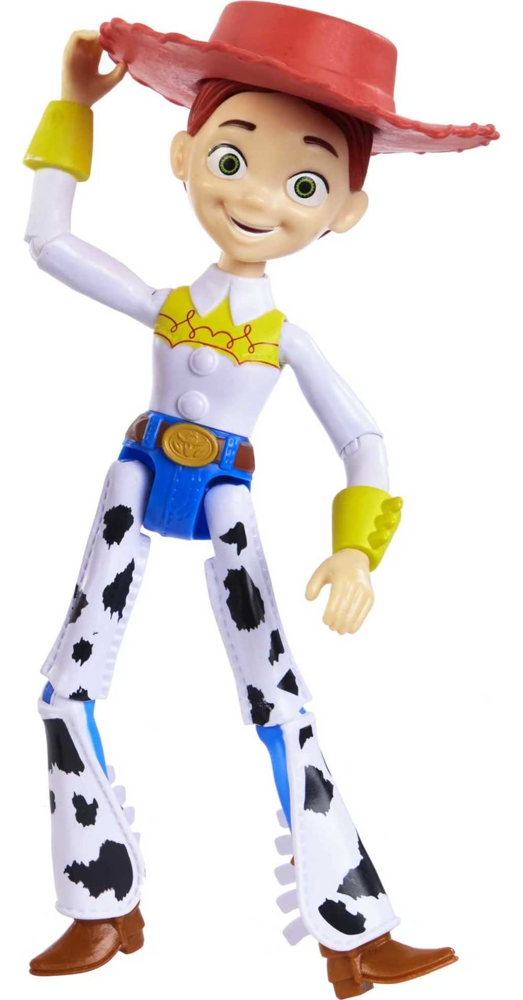 Mattel Jessie Toy Story figure with classic cowgirl outfit for imaginative play.