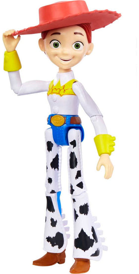 Mattel Toy Story Jessie displayed as part of a Pixar figure collection.