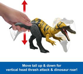 Mattel Jurassic World 11-inch figure ideal for play or display.