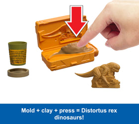 Mattel Distortus Rex Lab mini figures for quick storytelling