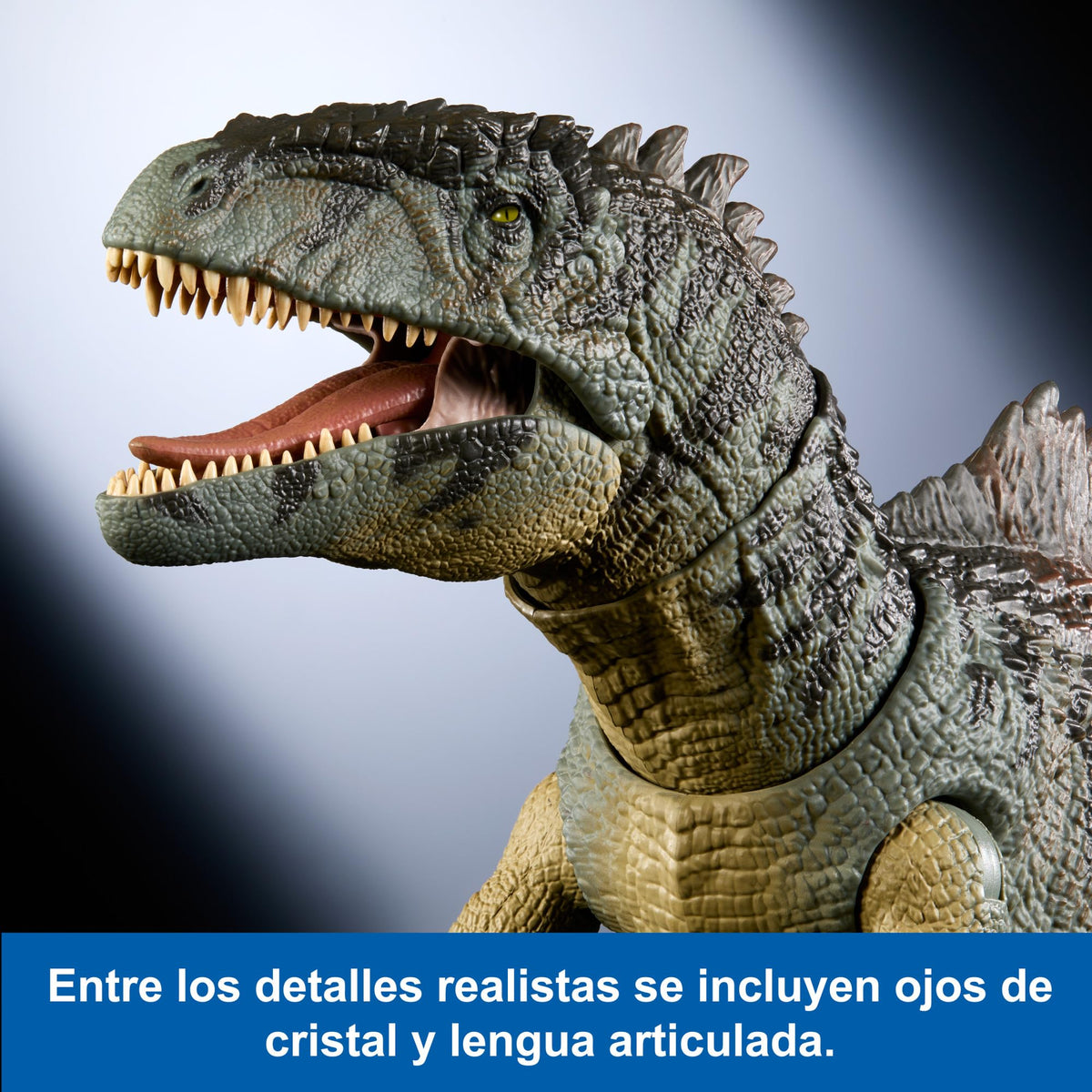 Mattel Giganotosaurus with premium glass eyes for lifelike look
