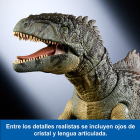 Mattel Giganotosaurus with premium glass eyes for lifelike look