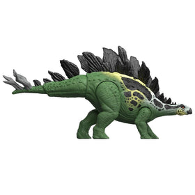 Mattel Jurassic World Gigantic Thrashers Stegosaurus durable toy for kids 4 and up during pretend battles