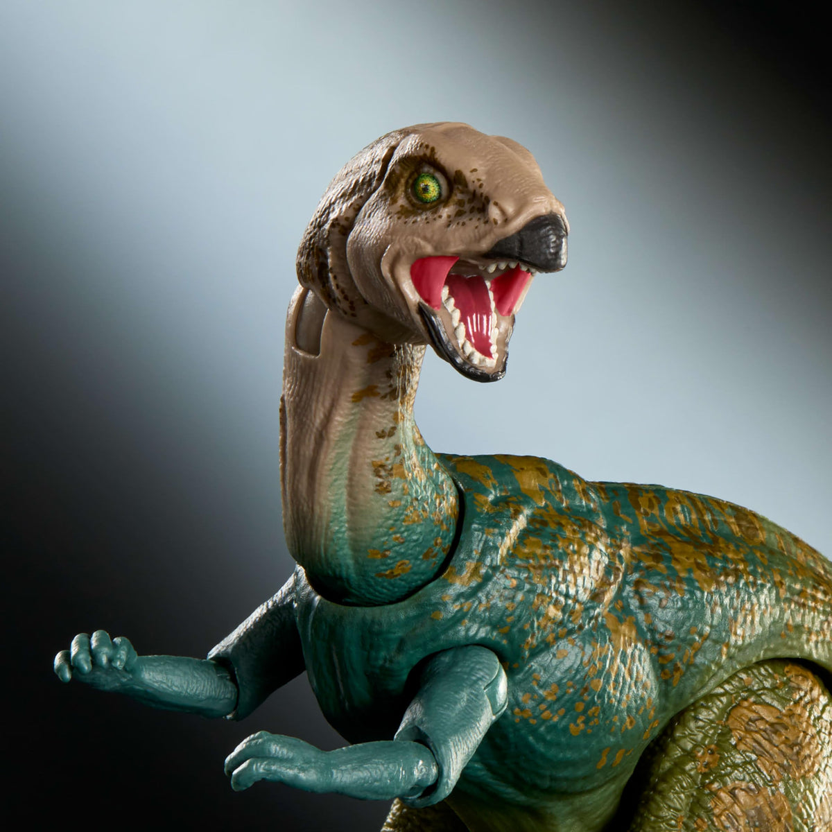 Deluxe packaging from Mattel Jurassic World Hammond Collection for premium display.