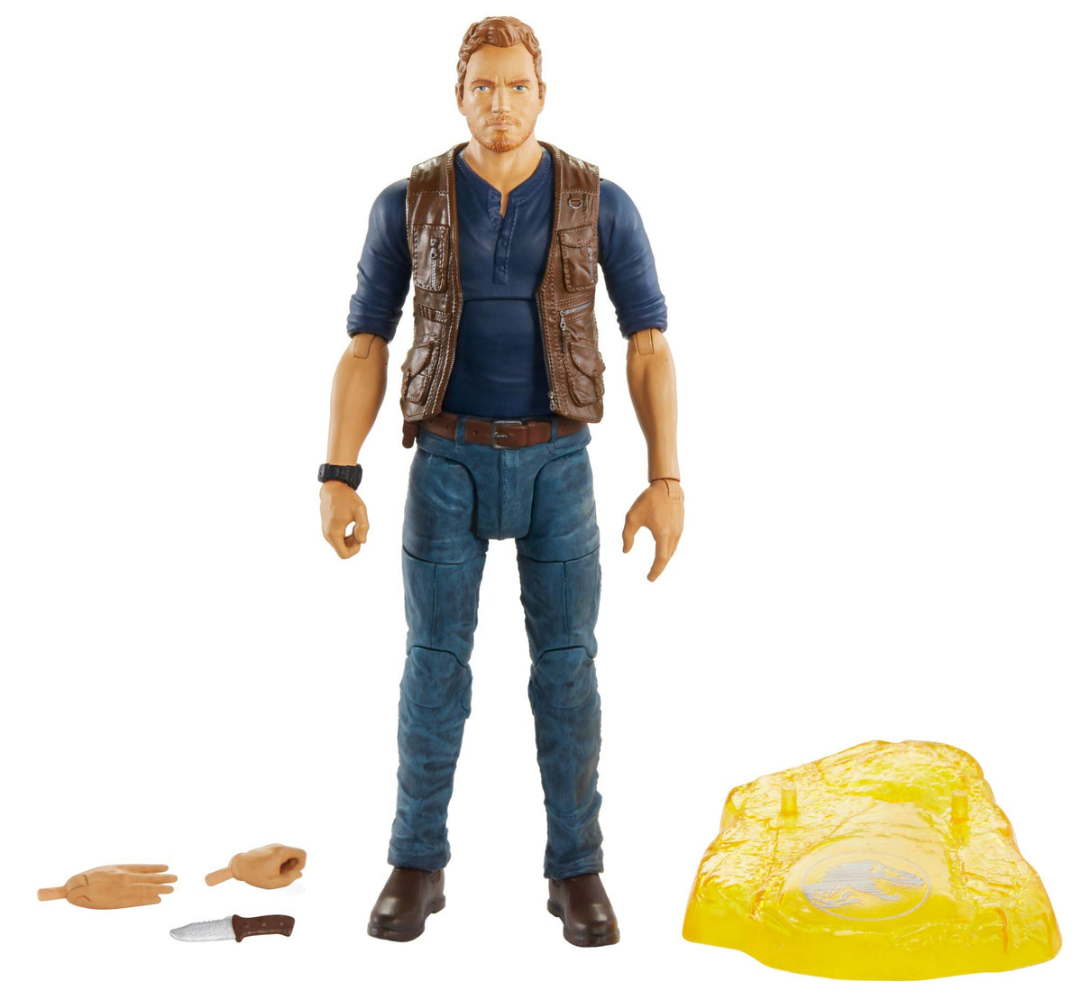 Owen Grady extra hands expand posing options for varied expressions and scenes