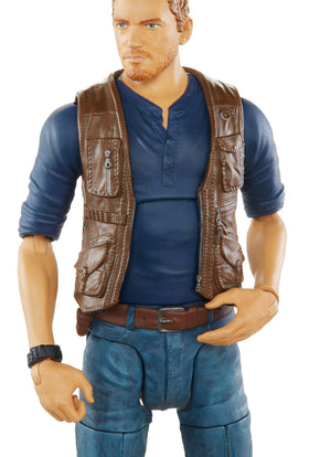 Owen Grady figure showing movie-detail for posing dynamic scenes and display