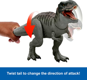 Mattel Jurassic World Rebirth T-Rex app compatibility expands storytelling options.