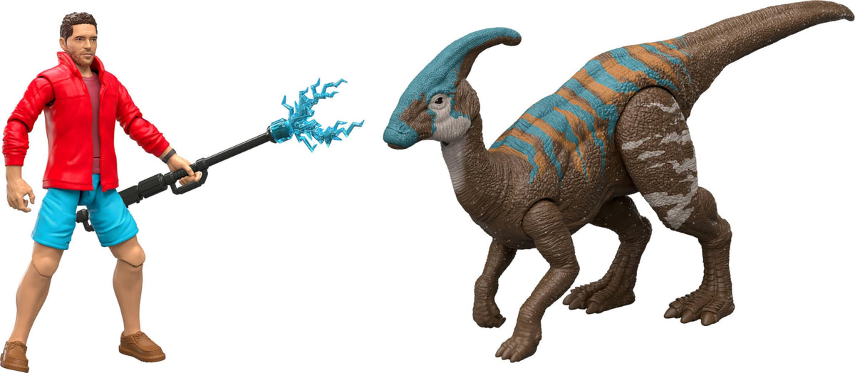 Mattel Jurassic World Rebirth AR feature scan unlocks digital content on compatible devices.