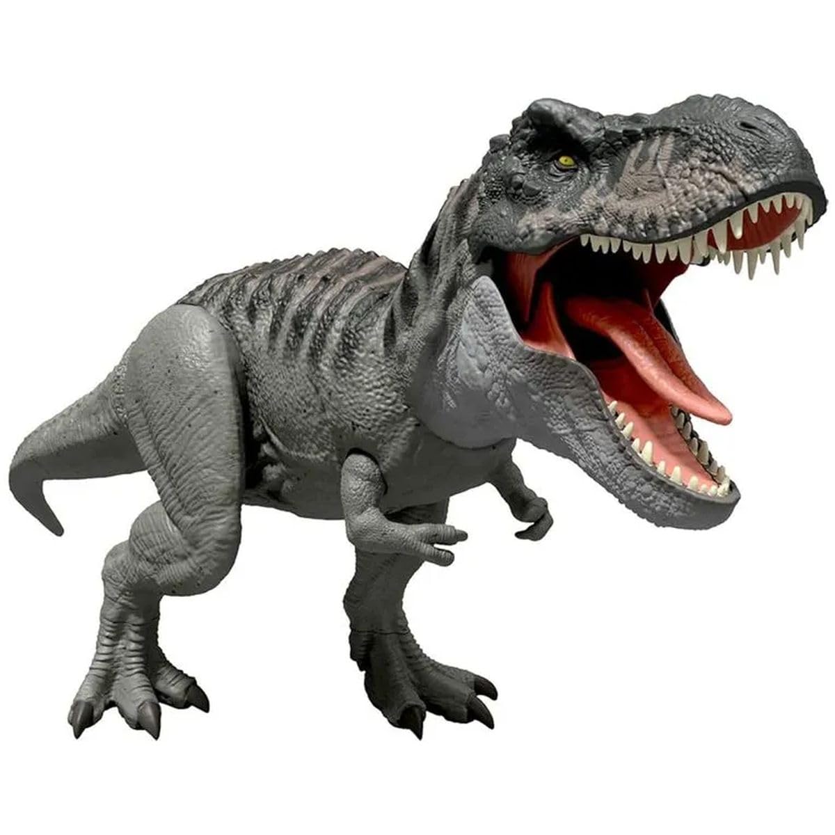 Mattel Jurassic World Rebirth T-Rex colossal chase feature fuels dynamic adventures.