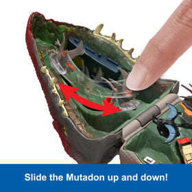 Mattel Jurassic World Rebirth compact foldable design enables easy travel and storage.