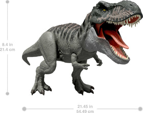 Mattel Jurassic World Rebirth T-Rex gift-ready packaging makes gifting easy.