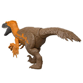 Mattel Utahraptor 12-inch figure fits small hands.