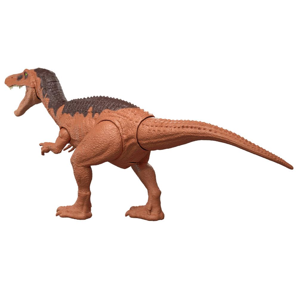 Mattel Jurassic World Rebirth Wild Roar Baryonyx 13-inch figure for display and play