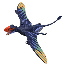 Mattel Jurassic World Survival Strike Dimorphodon with wings, delivering dramatic wing-flapping action.