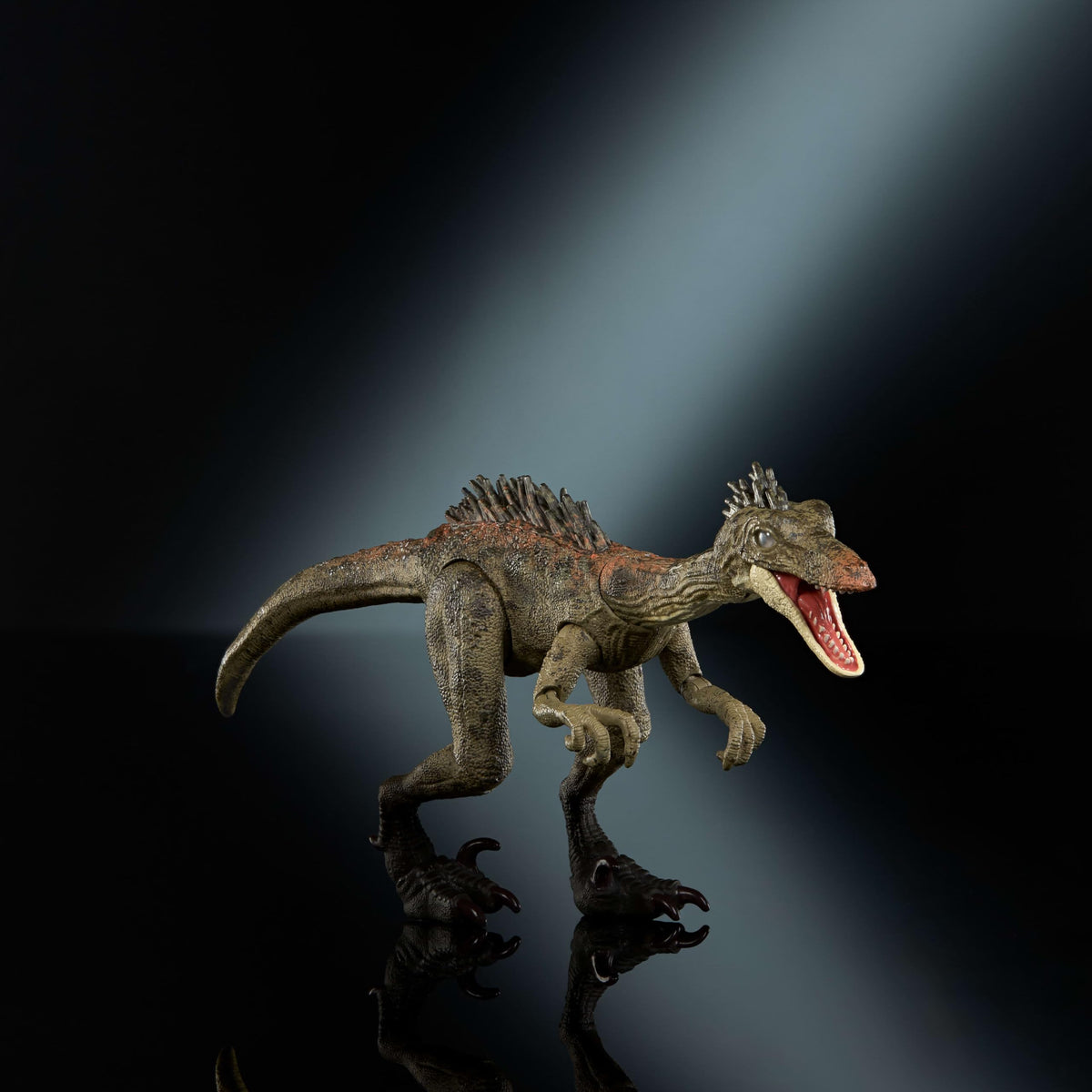 Mattel Jurassic World Troodon ready for photography and display.
