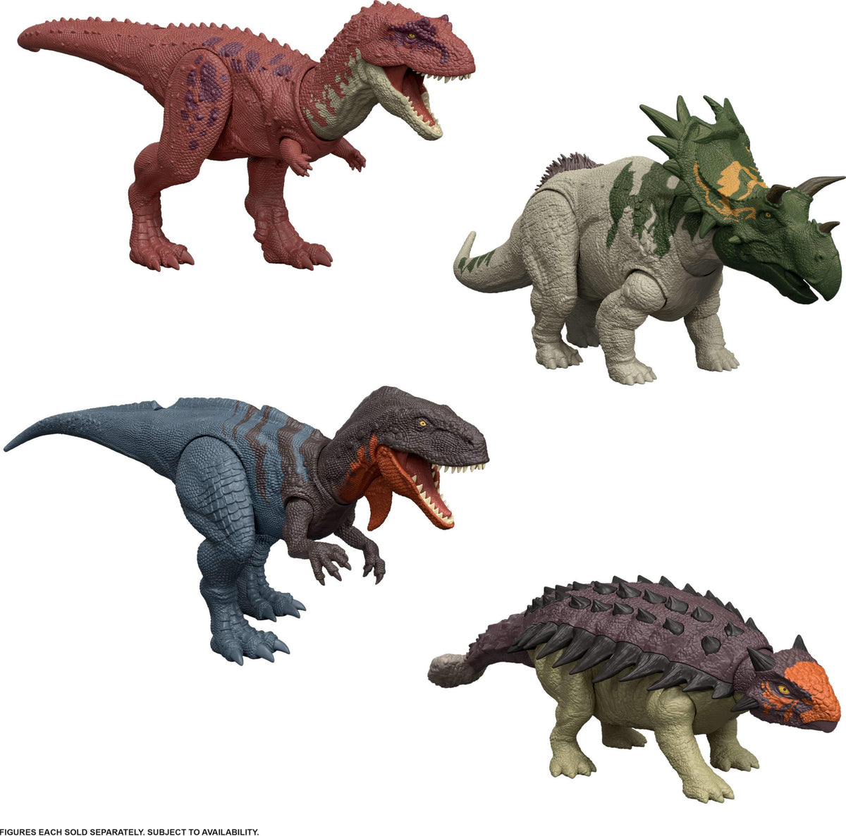 9.6-inch Wild Roar Ankylosaurus size for display and play