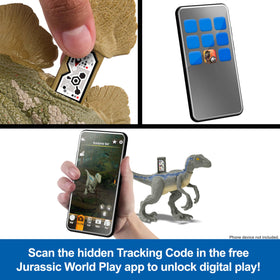 Mattel Jurassic World Wild Roar roar-action feature with authentic sound for immersive play.