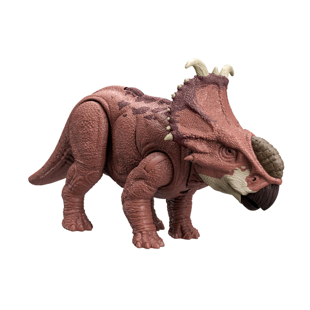 Mattel Jurassic World Wild Roar Pachyrhinosaurus movable joints for dynamic posing