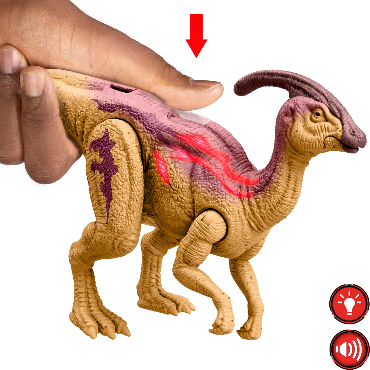 Hidden Tracking Code unlocks digital dino and mini-games in the app.