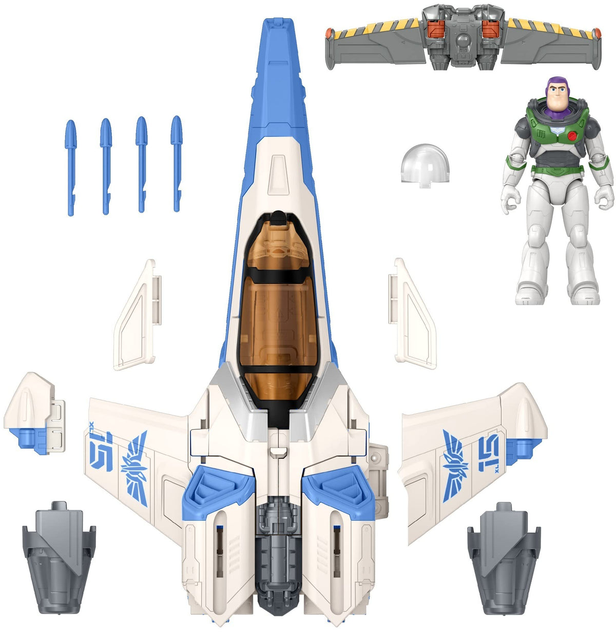 Mattel Lightyear dual-wing projectile shooters enhance space battles