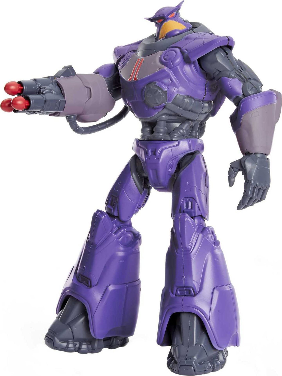 Mattel Lightyear Zurg figure front view for dynamic display and play scenarios.