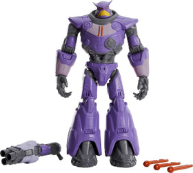 Mattel Lightyear Zurg side profile ideal for shelf displays.