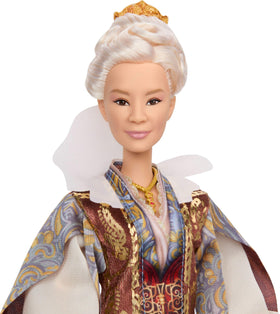 Mattel Madame Morrible platinum updo hairstyle for dress-up creativity