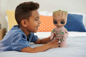 Mattel Marvel Groovin' Groot chest-press plush activates 'I am Groot' with playful tones