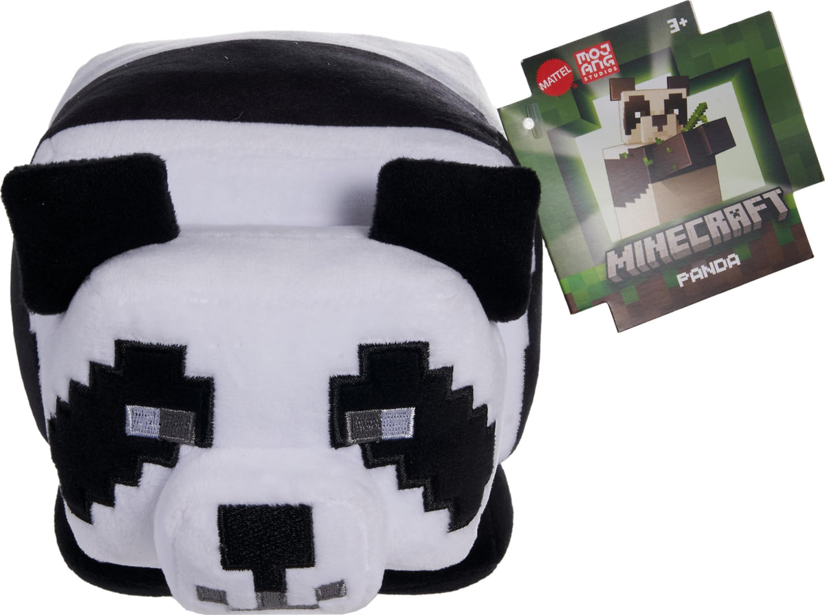 Collectible appeal: Mattel Minecraft Panda Plush enhances any fan's plush collection.
