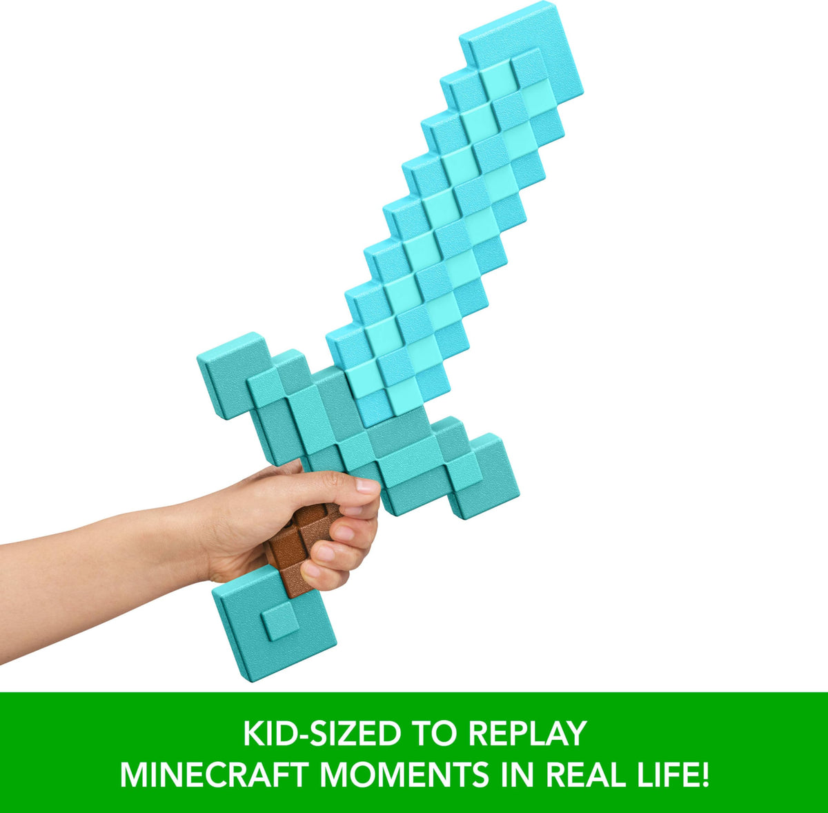 Mattel Minecraft Diamond Sword as a gift for young fans aged 6 and up.