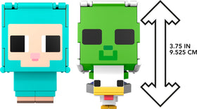 Mattel Minecraft Flippin' Figs Sheep flips to a sheared form for quick play transitions.