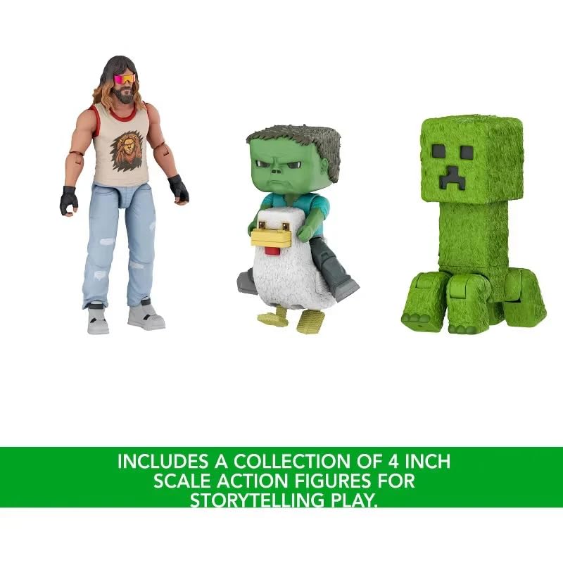 Mattel Minecraft Movie Zombie figure joins dynamic storytelling adventures